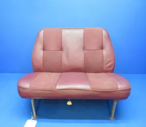 Cessna 172 / 172I Rear Seat Assy Maroon Vinyl Reclining P/N 0514010-1 (0923-608)